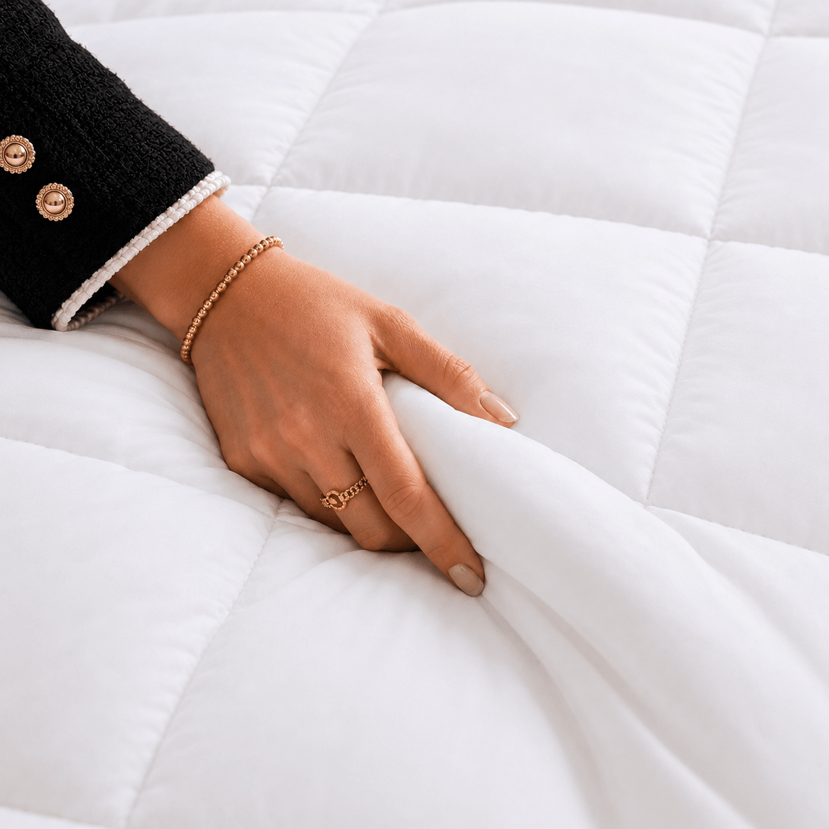 Hochwertige Daunendecke in Hotelqualität