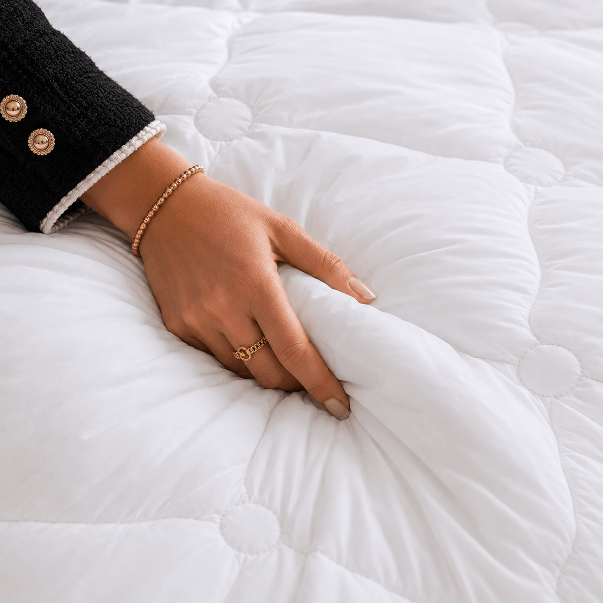 Vier-Jahreszeiten-Schlafdecke in Hotelqualität