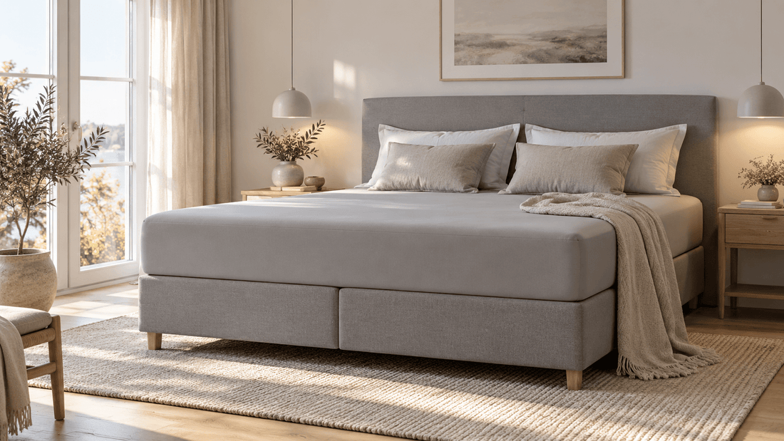 Spannbettlaken für Boxspringbetten: Welche Steghöhe und Größe?