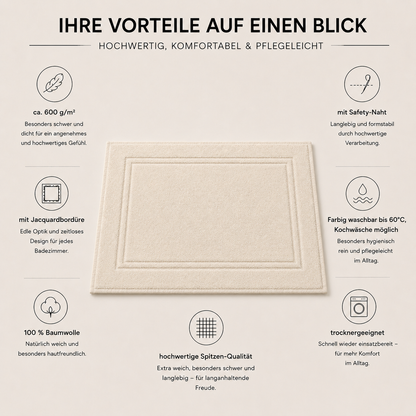 Badematte_beige