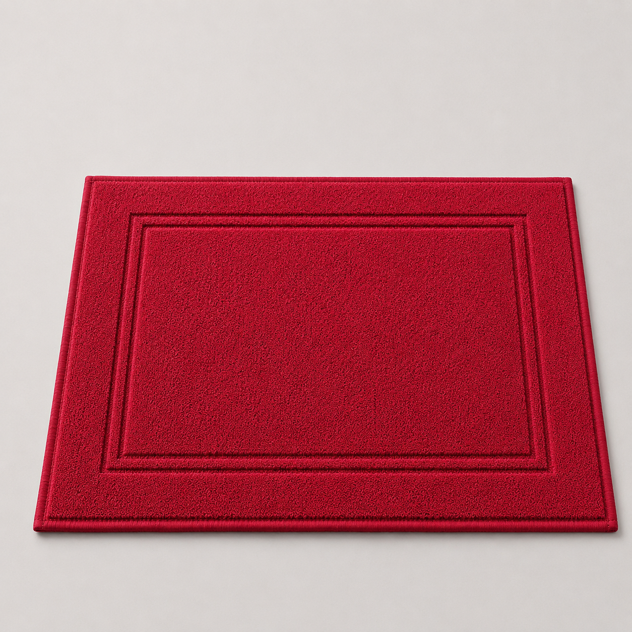 Badematte_rot