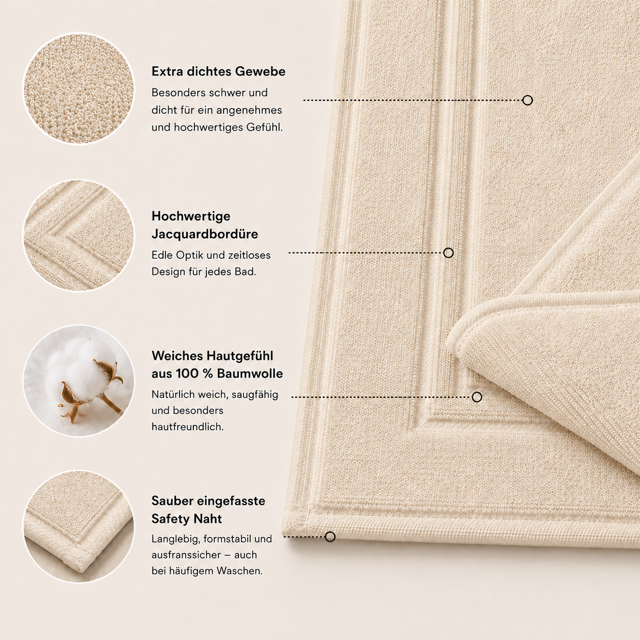 Badematten_beige