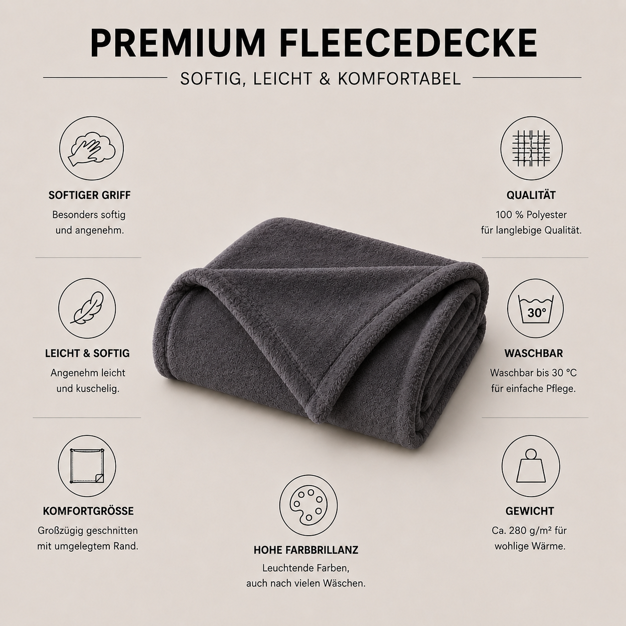 Fleecedecke_Kuscheldecke_grau