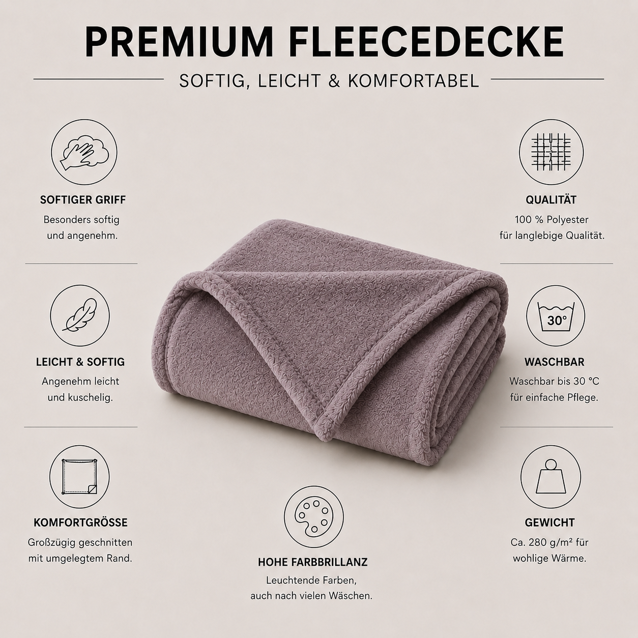 Fleecedecke_Kuscheldecke_mocca