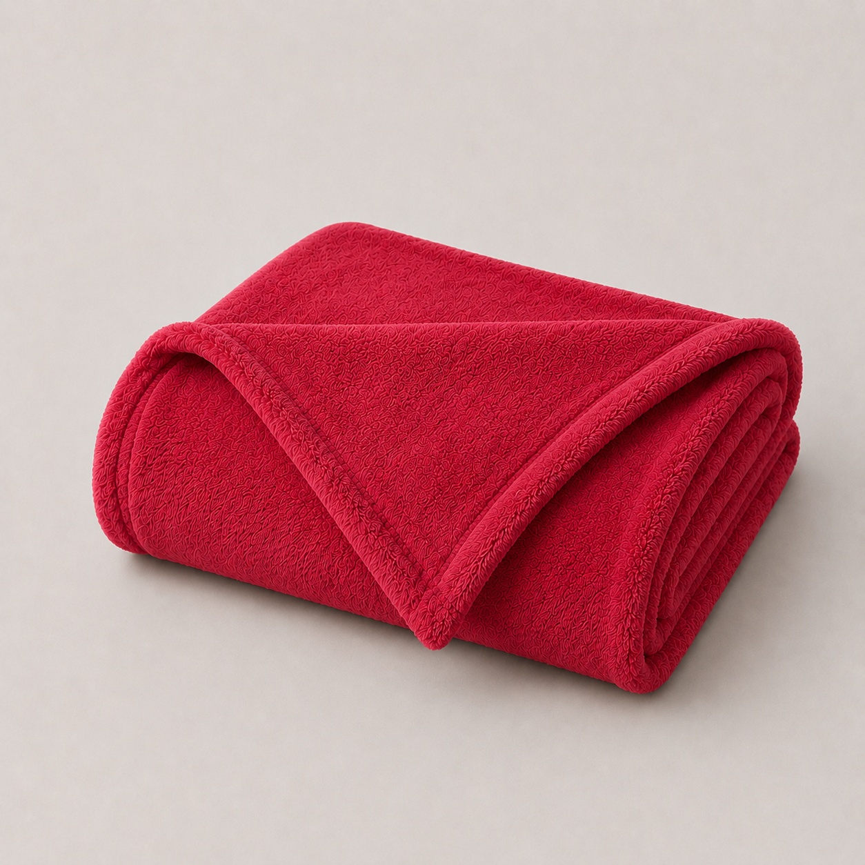 Fleecedecke_rot