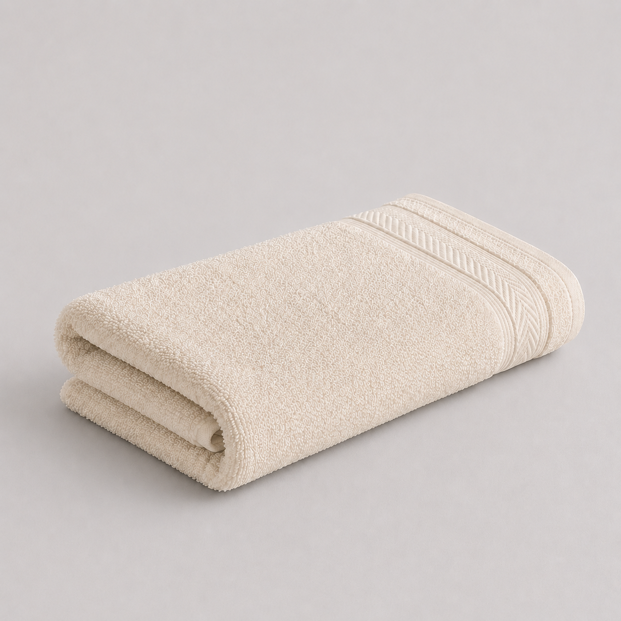 Handtuch_Baumwolle_beige_creme