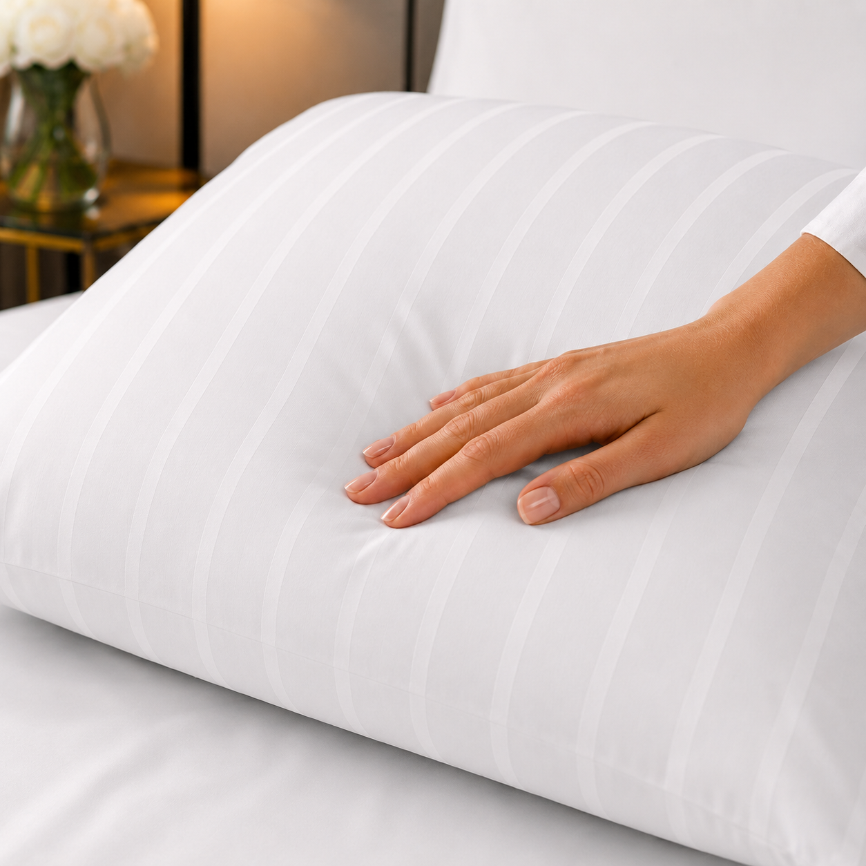 Hotel_Kissenbezug_Mako_Satin_Luxus_weiss