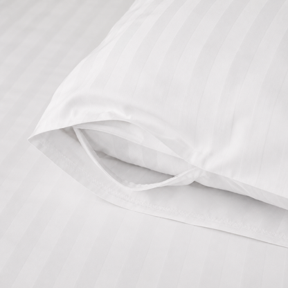 Kissenbezug weiß mit Hotelverschluss in Premium Qualität