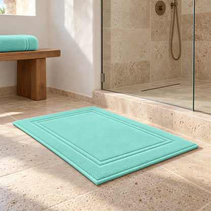 Badvorleger Mint aus Walkfrottee – Ambiente im Bad