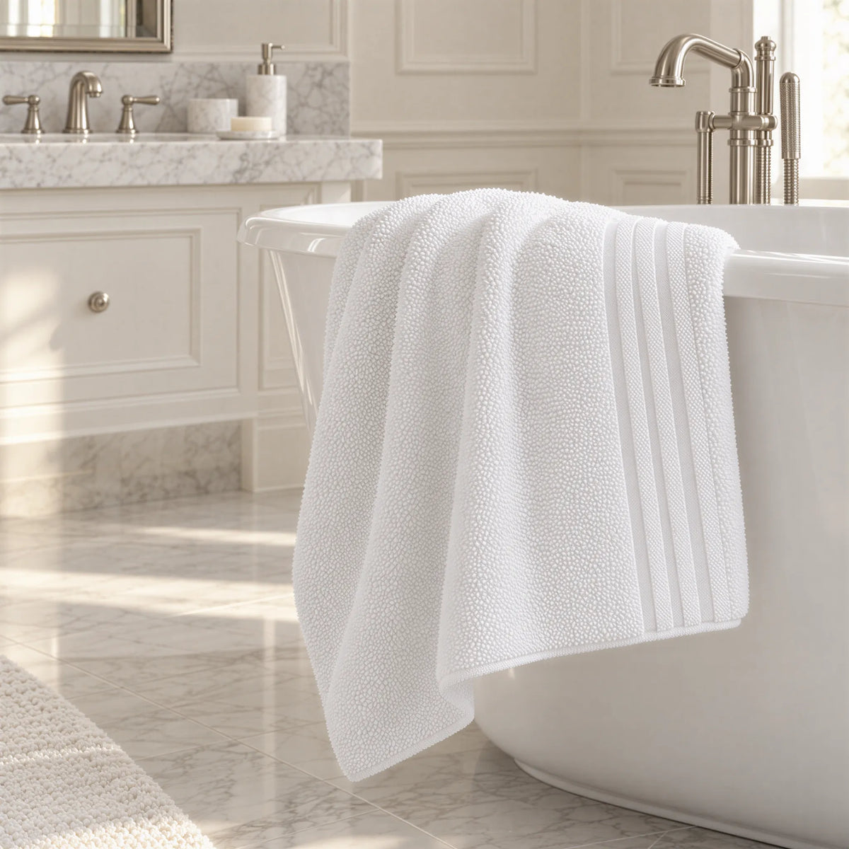Badetuch weiß – Ambiente