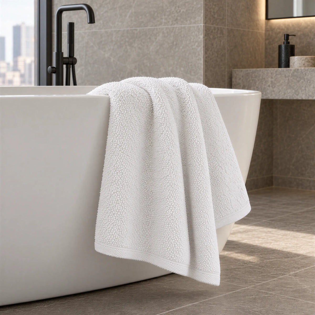 Badetuch weiß – Ambiente