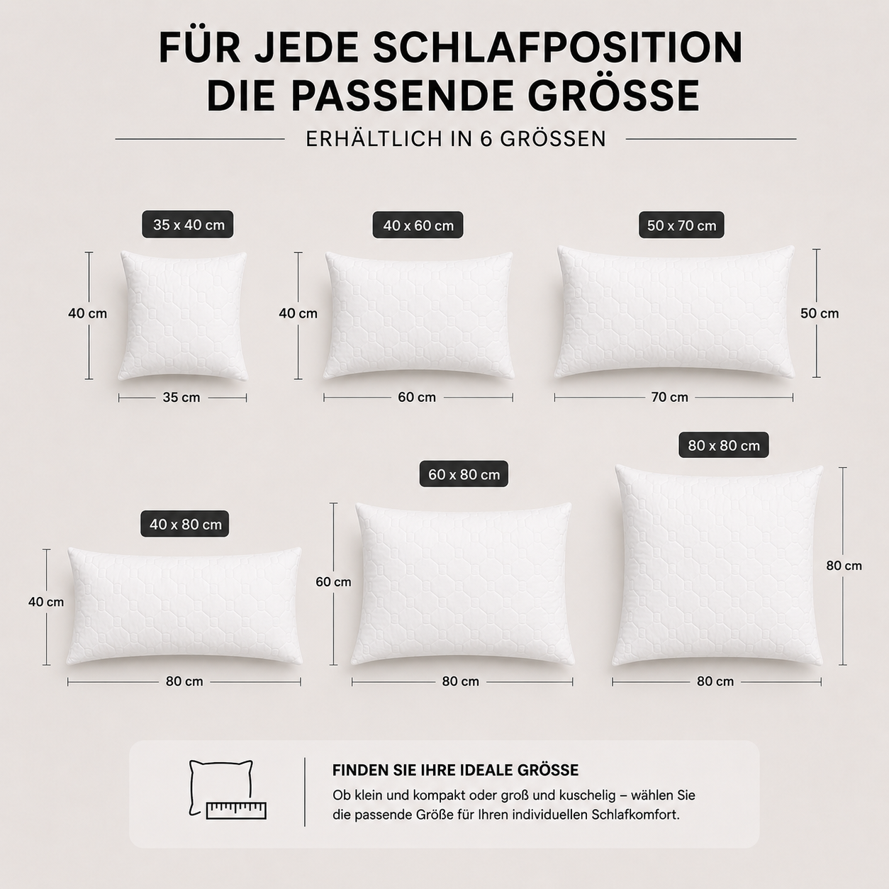 bestes Hotelkissen Luxus Premium
