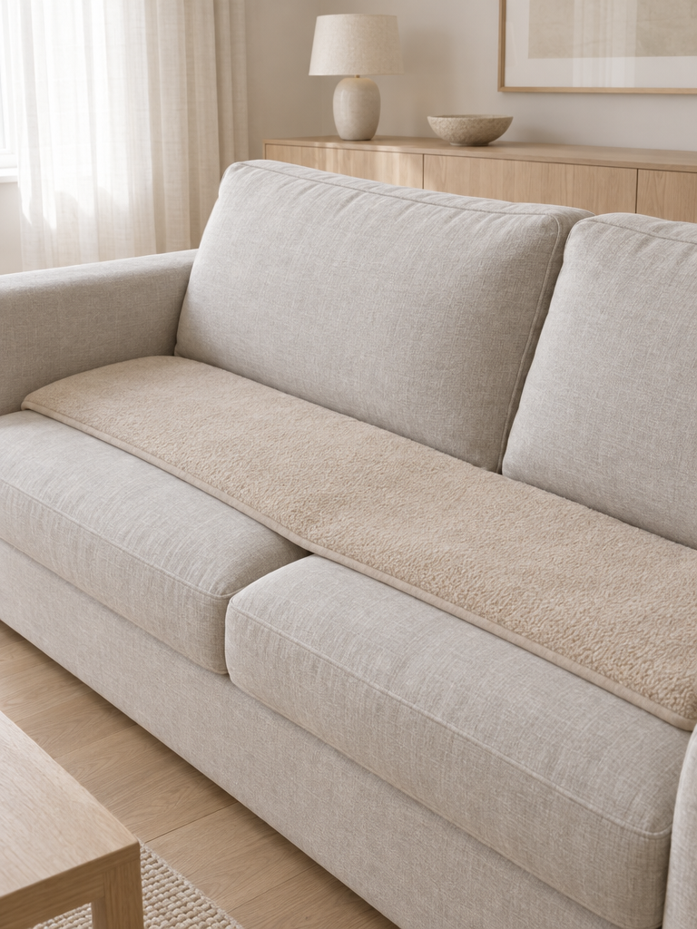 Decke für die Sofa-Sitzfläche als Schutz über den Sitzpolstern