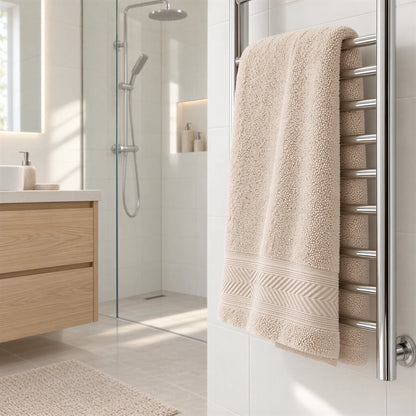 Duschtuch creme beige – Ambiente