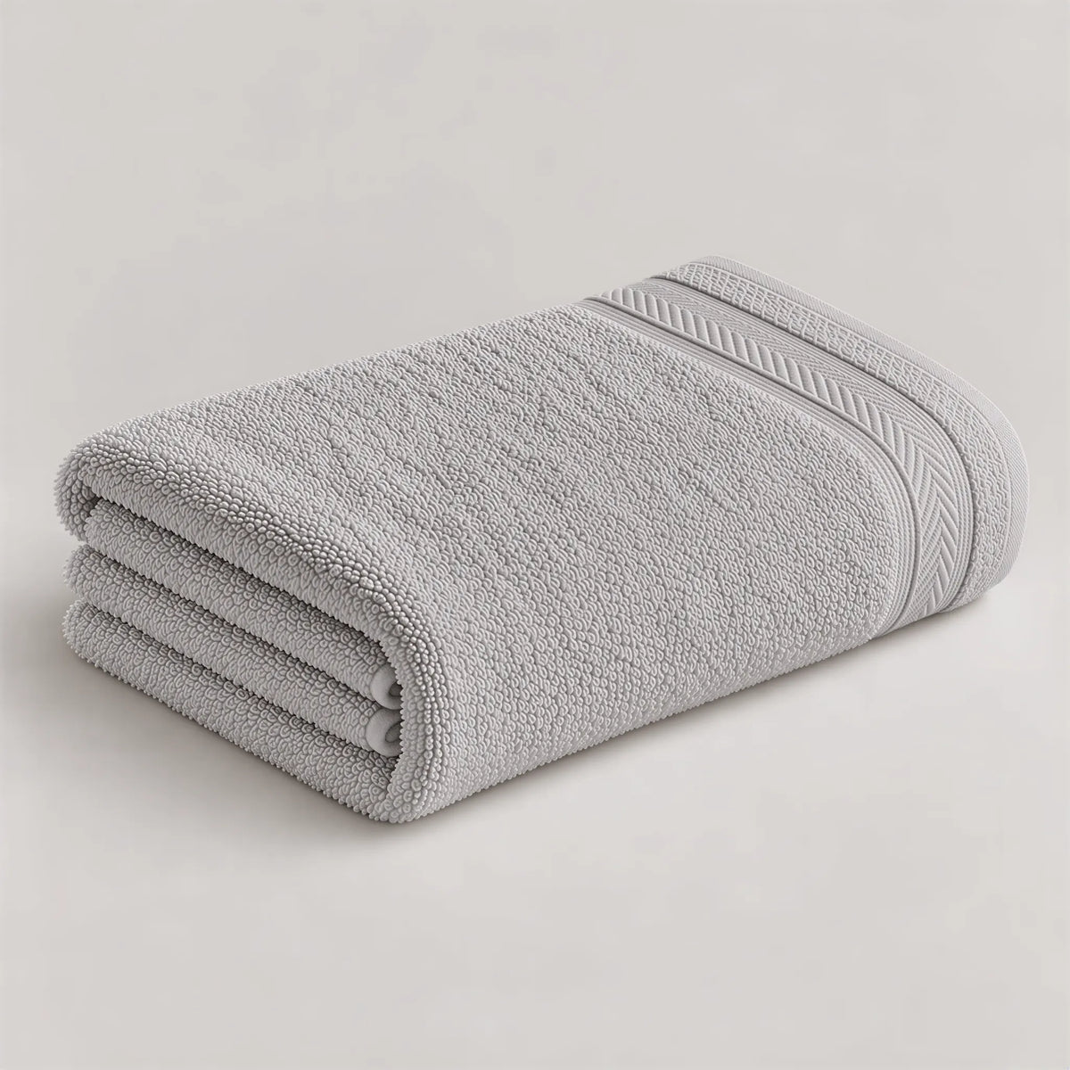 Duschtuch 70 x 140 cm in Grau – Teil des Sets „Walkfrottee-Handtuch-Set Grau, 6-teilig“