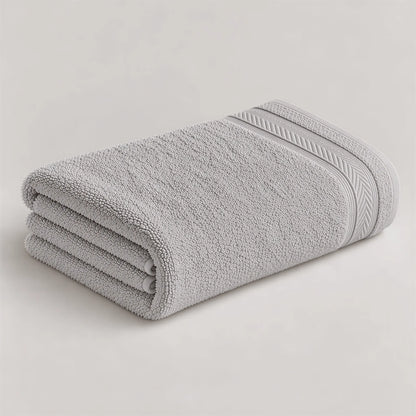Duschtuch 70 x 140 cm in Grau – Teil des Sets „Walkfrottee-Handtuch-Set Grau, 4-teilig“