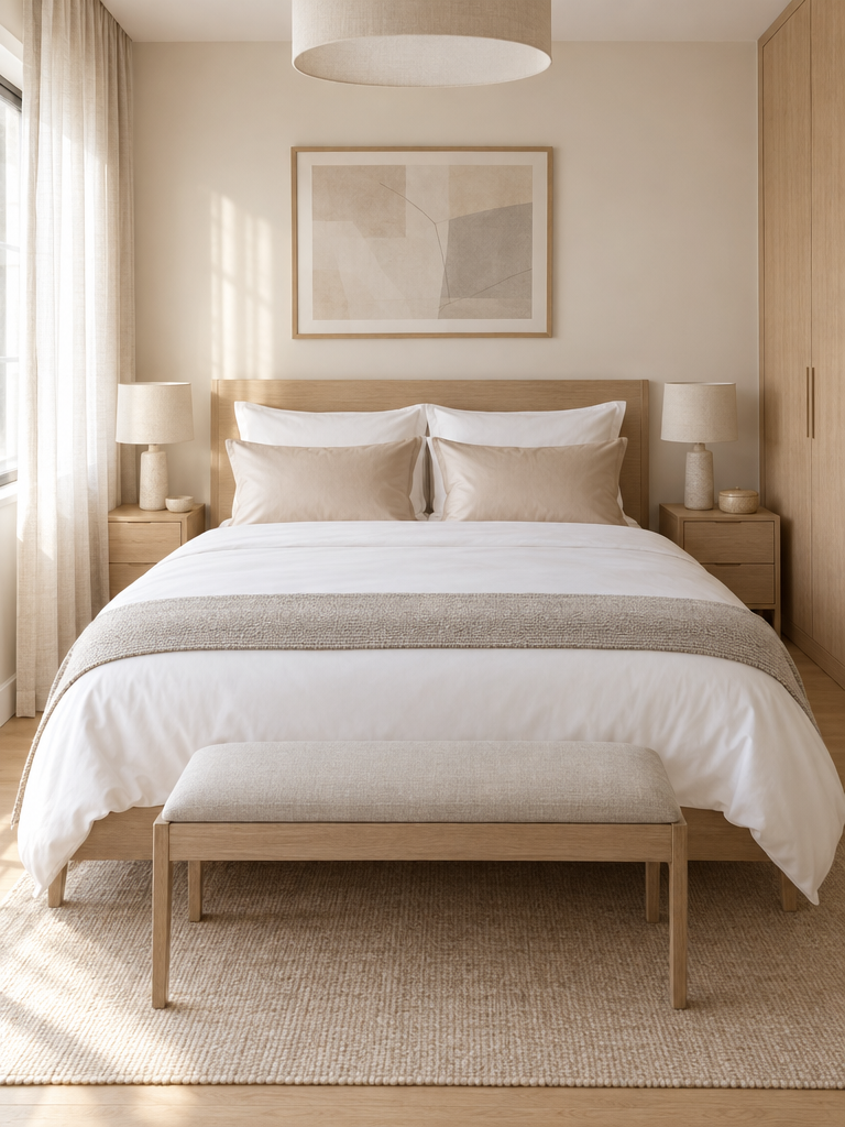 Hotelbettwäsche für Zuhause im Schlafzimmer