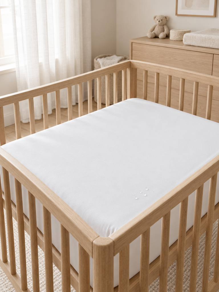 Spannbettlaken 70x140 wasserdicht schützt die Kindermatratze vor Feuchtigkeit